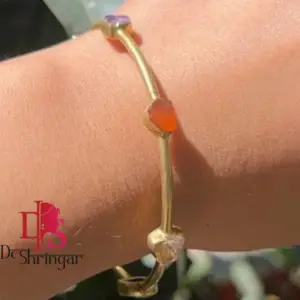 Raw 7 Chakra Bangle