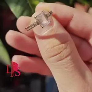 Side Zircons Ring